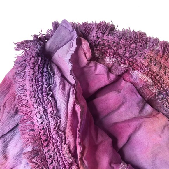 ✨ aerie bubblegum boho tie dye mini skirt - Picture 3 of 8